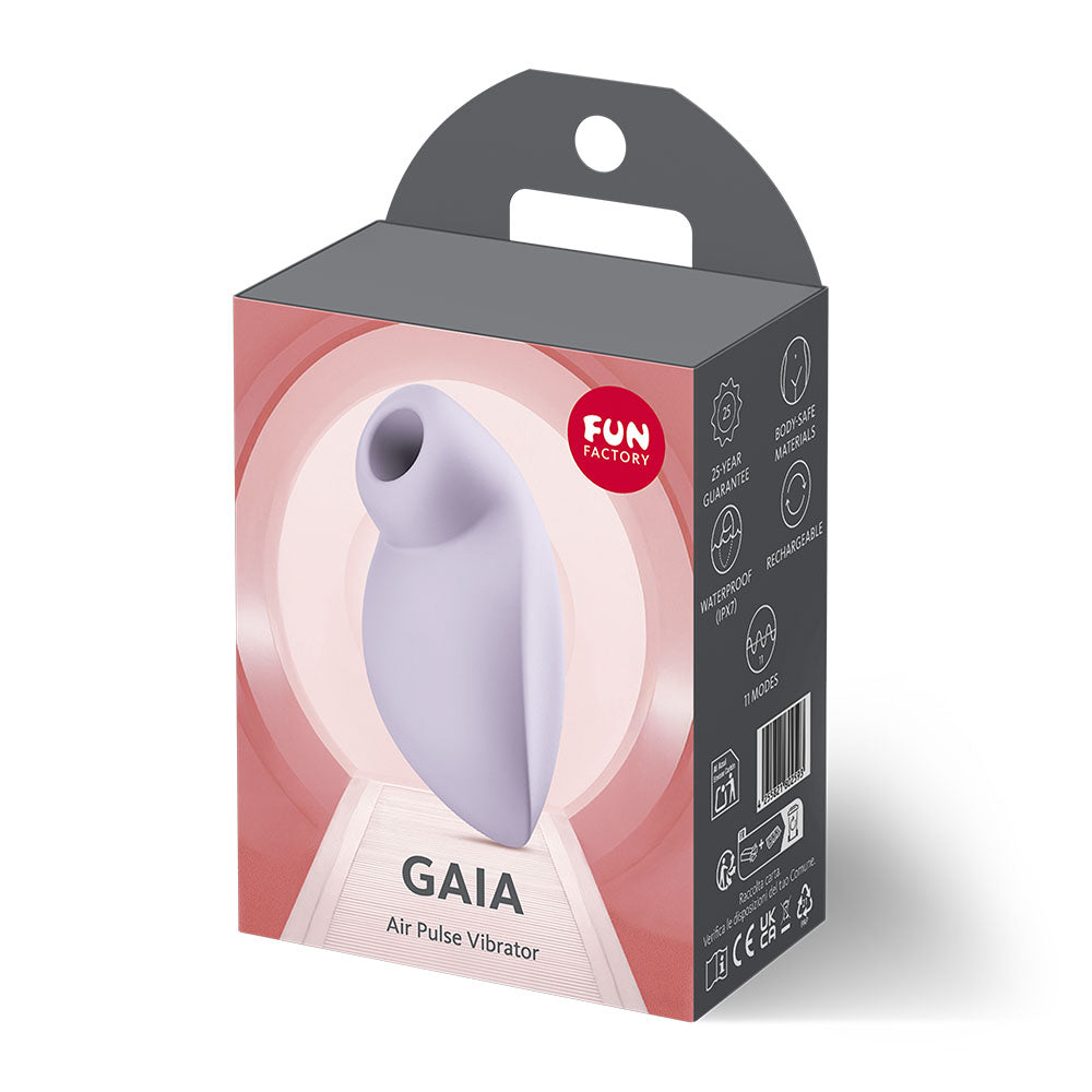 Fun Factory GAIA Purple - Purple USB Rechargeable Air Pulse Stimulator