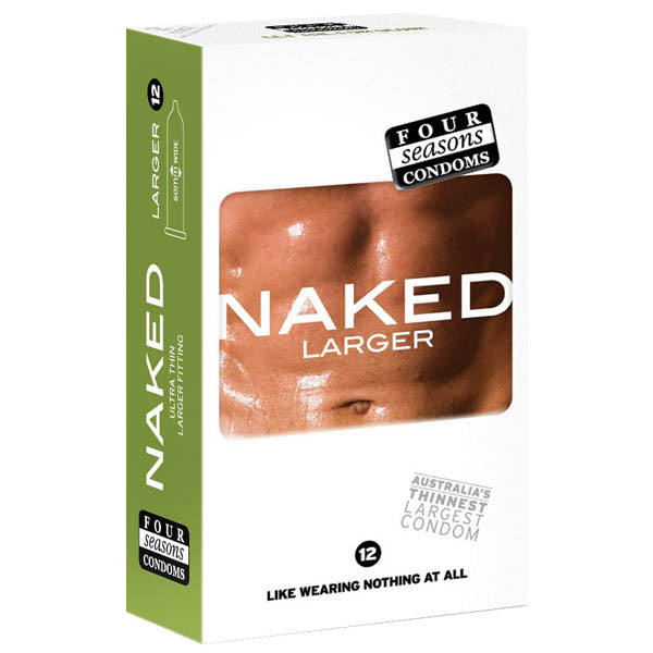 Naked Larger Fitting Condoms 12PK