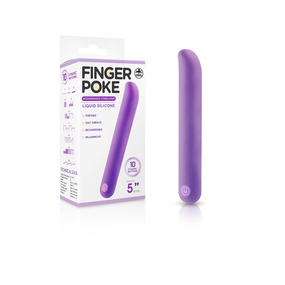 Finger Poke - Purple 5"