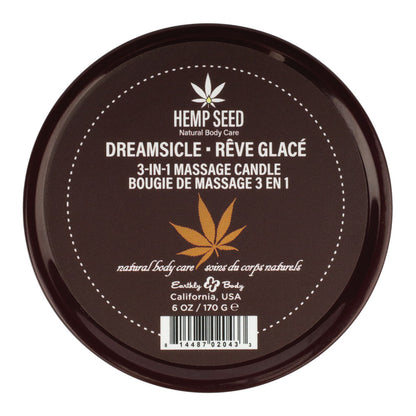 Hemp Seed 3-In-1 Massage Candle