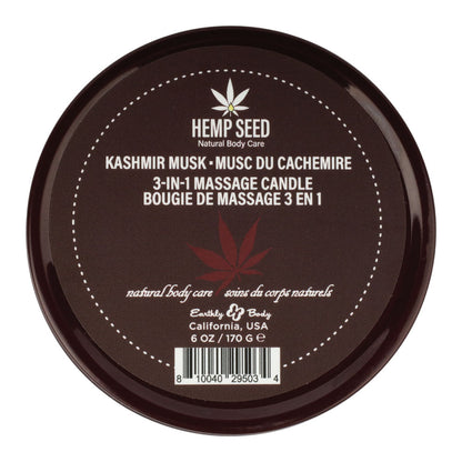 Hemp Seed 3-In-1 Massage Candle