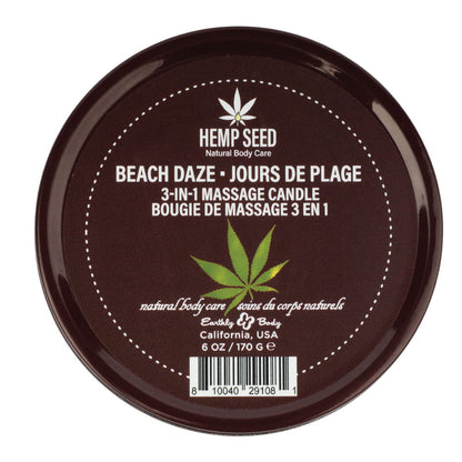 Hemp Seed 3-In-1 Massage Candle