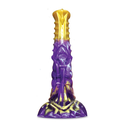 Alien Nation - Obelisk - Purple/Gold 22.2 cm Fantasy Dong