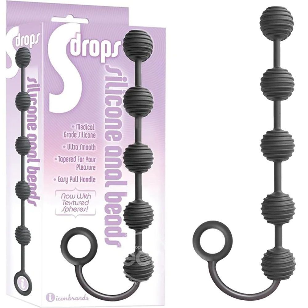 S-Drops Silicone Anal Beads