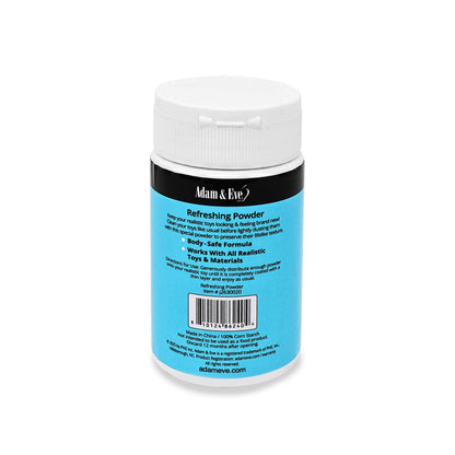 Adam & Eve REFRESHING POWDER - 60 ml - Refreshing Powder for Realistic Toys - 60 ml