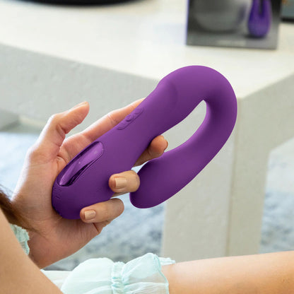 JimmyJane Reflexx Rabbit 1 - Purple USB Rechargeable Dual Vibrator