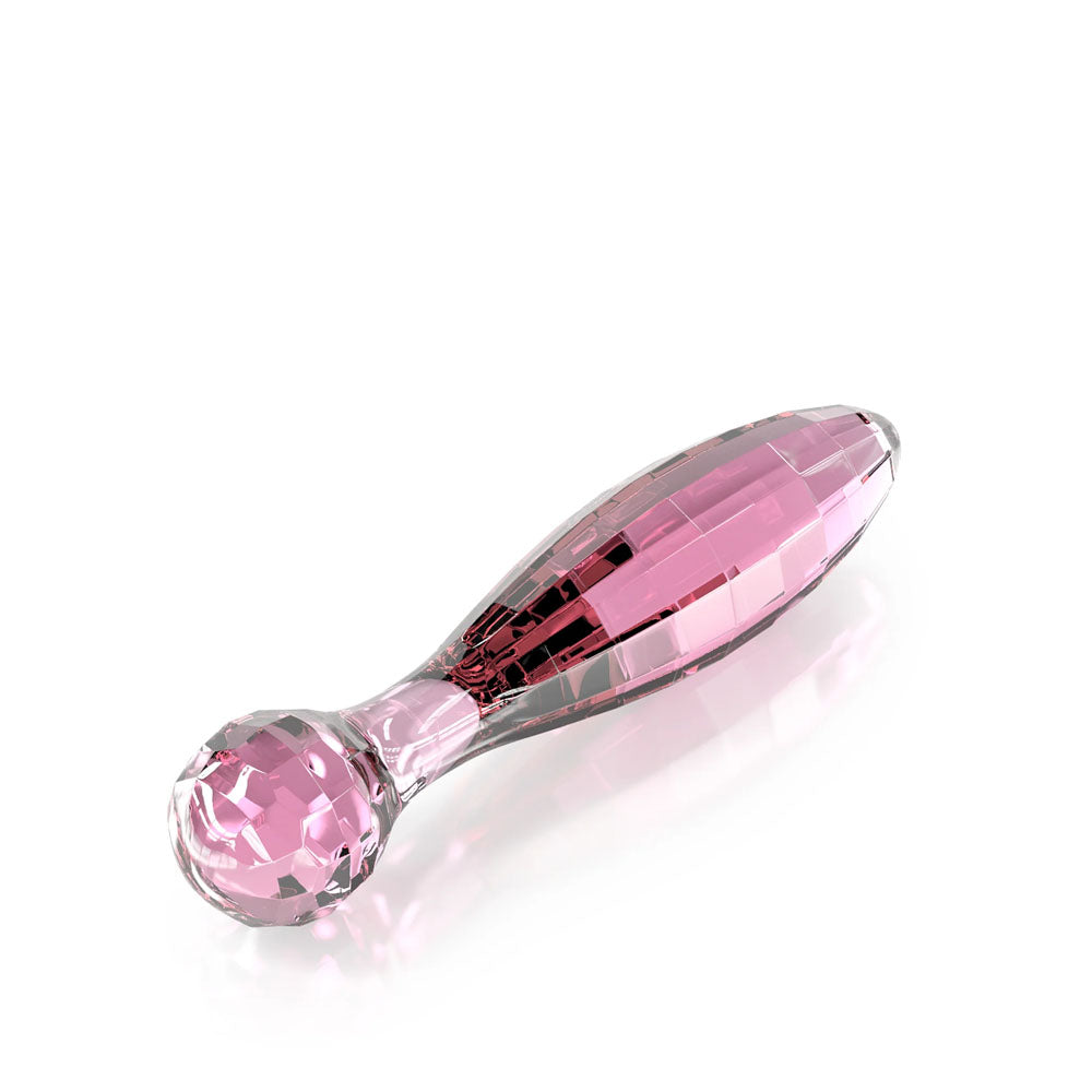 JimmyJane Dillenia Vetro - Pink Glass 16.3 cm Dildo