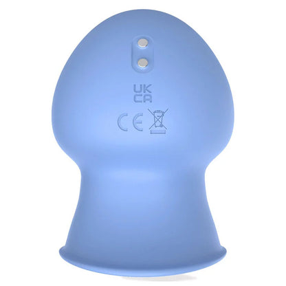 Adam & Eve EVES PLEASURE DOME - Blue - Blue USB Rechargeable Spinning & Vibrating Stimulator
