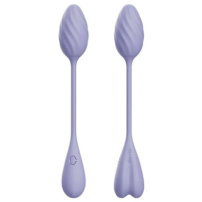 Adam & Eve SPIRAL LOVE Wearable Egg - Purple USB Rechargeable Wearable Vibrating Egg with Wireless Remote