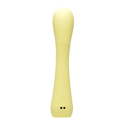 Adam & Eve GROOVY GLOW-UPS Bendie - Yellow 18.4 cm USB Rechargeable G-Spot Vibrator