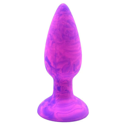 Adam & Eve COLOUR SWIRL Anal Plug Set - Purple/Pink Butt Plugs - Set of 3 Sizes