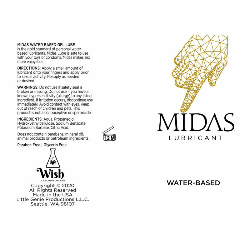 Midas Water Based Lube 59ML