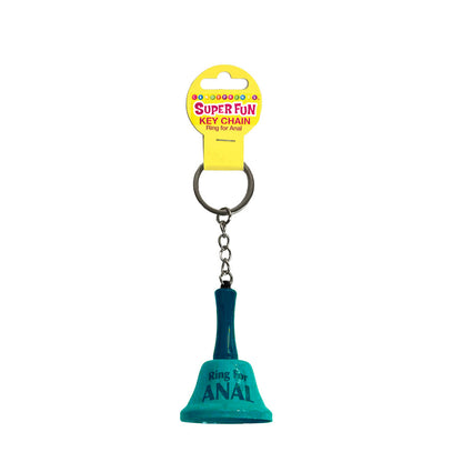 Super Fun Key Chain - Ring For Anal - Novelty Bell Keychain