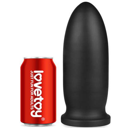 King Sized Anal Bomber - Black 23 cm (9'') Mega Anal Plug