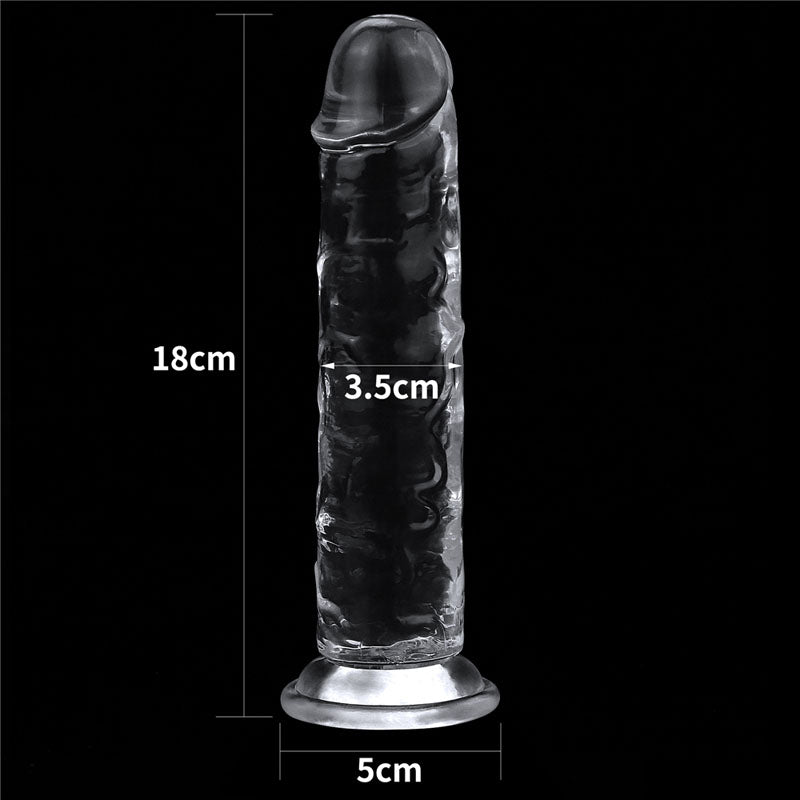 Flawless Clear Dildo 7''