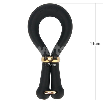 Pinnacle Pro Anyfit Stretcher - Black Adjustable Cock Ring