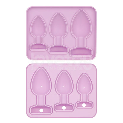 Jokes & Parties Butt Plug Silicone Ice Tray - Novelty Ice Tray