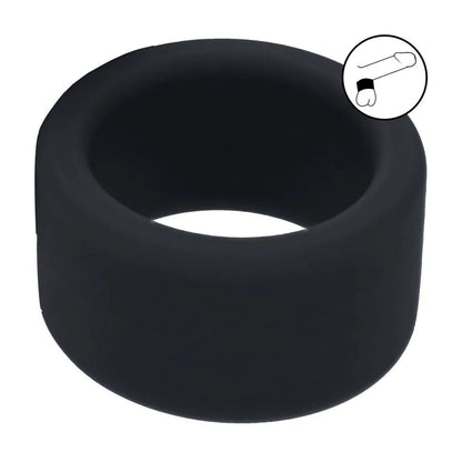 LEVELZ Liquid Silicone Ball Strap - M - Black - Black Ball Strap