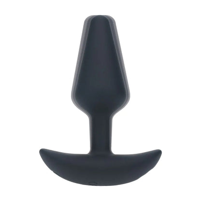 LEVELZ Classic Vibrating Silicone Anal Plug - Small - Black Small USB Rechargeable Butt Plug