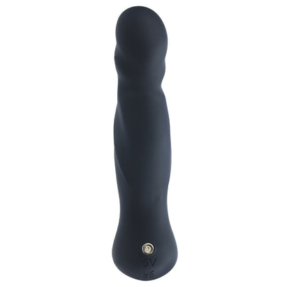 LEVELZ Vibrating & Thrusting Silicone Prostate Massager - Black 14.7 cm USB Rechargeable Thrusting Prostate Massager