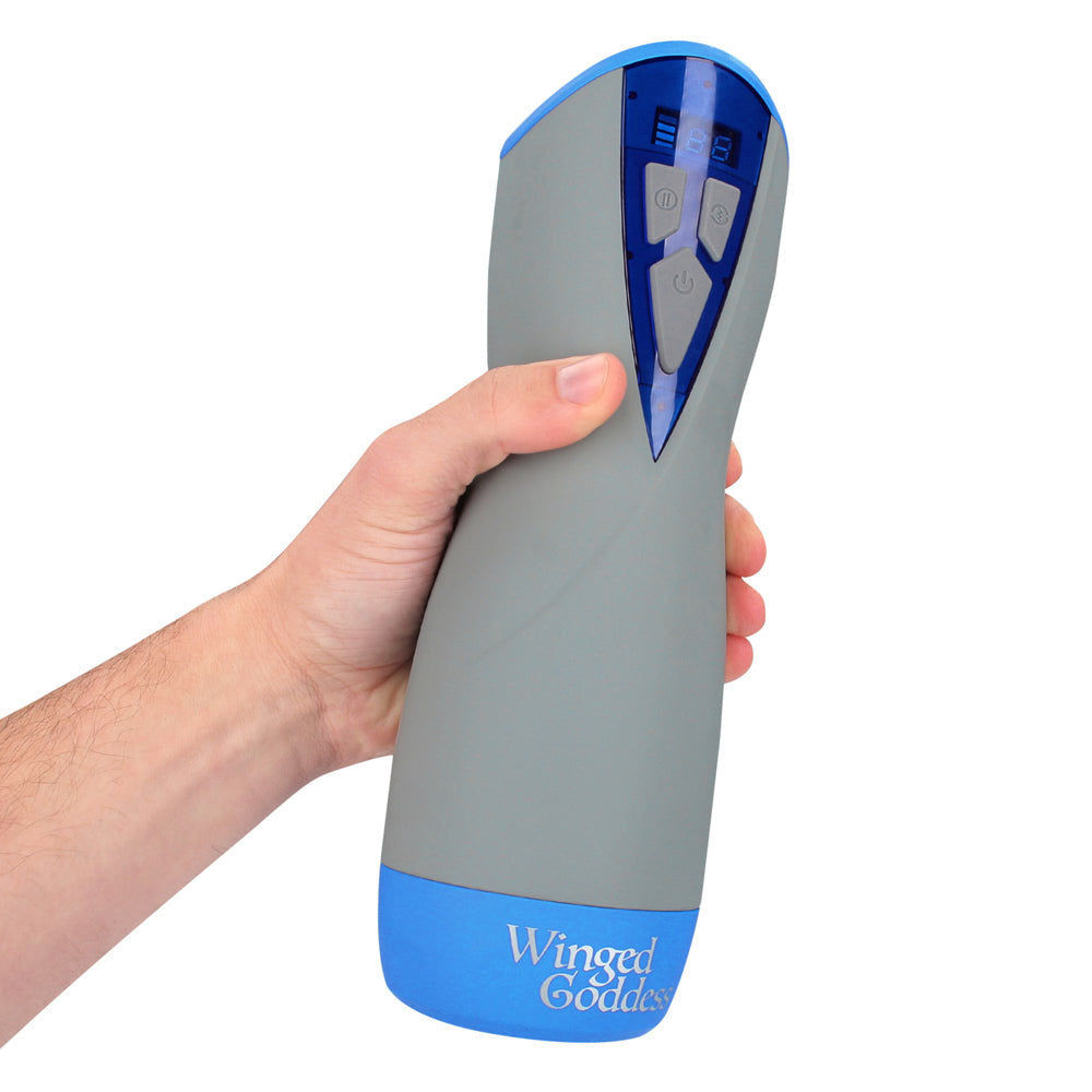 MASTURS Eloa - USB Rechargeable Sucking & Vibrating Auto Stroker with Augmented Reality