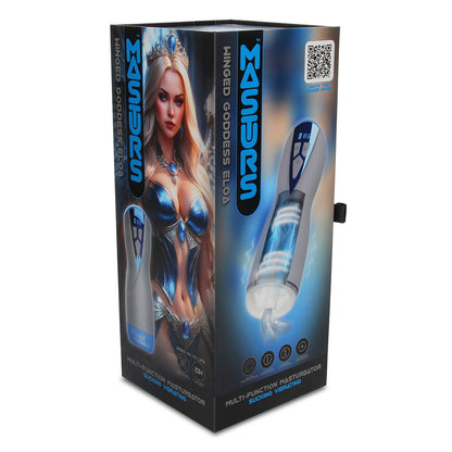 MASTURS Eloa - USB Rechargeable Sucking & Vibrating Auto Stroker with Augmented Reality