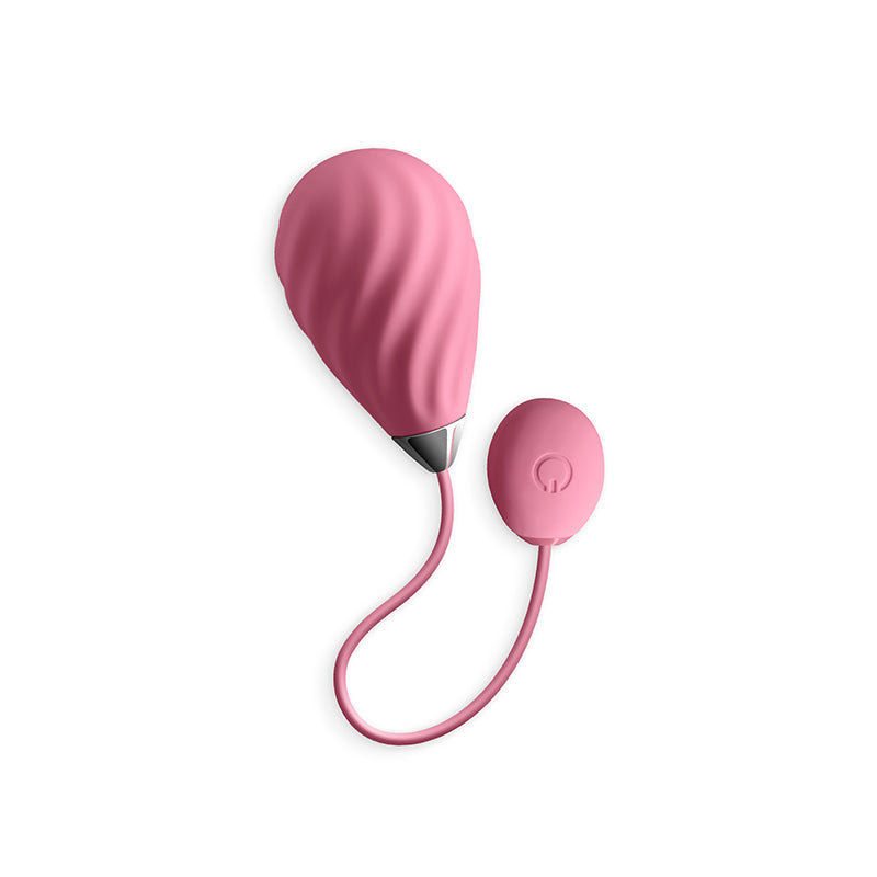 Techno - Kandi - Pink USB Rechargeable Vibrating Egg with App Control