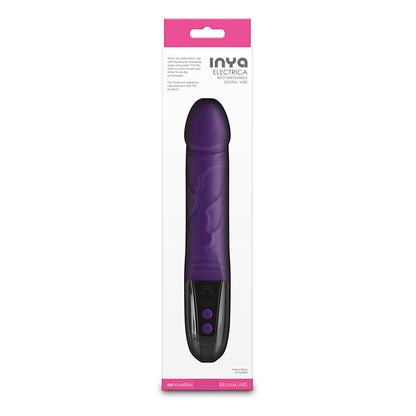 INYA Electrica - Purple - Purple 22.9 cm USB Rechargeable Vibrator