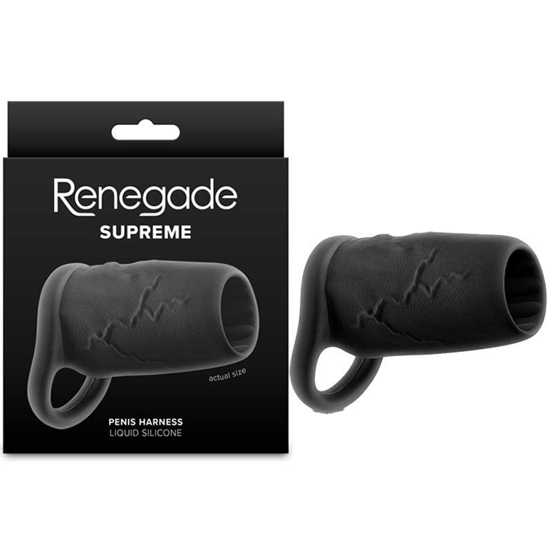 Renegade Supreme - Black - Black Penis Sleeve
