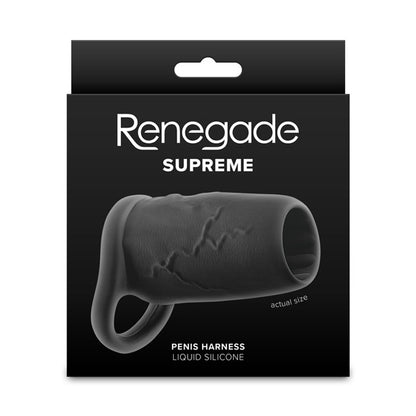 Renegade Supreme - Black - Black Penis Sleeve