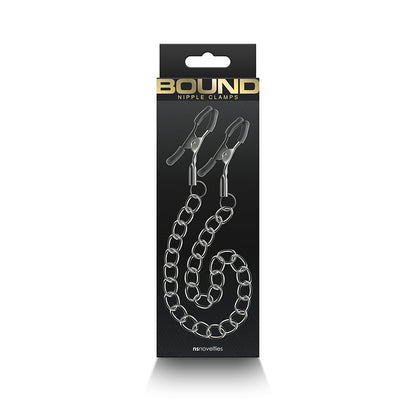 Bound Nipple Clamps - DC2 - Gunmetal