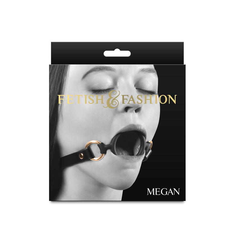 Fetish & Fashion - Megan - Black - Black Mouth Restraint