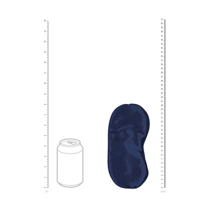 OUCH! Satin Mask - Navy - Navy Blue Eye Mask