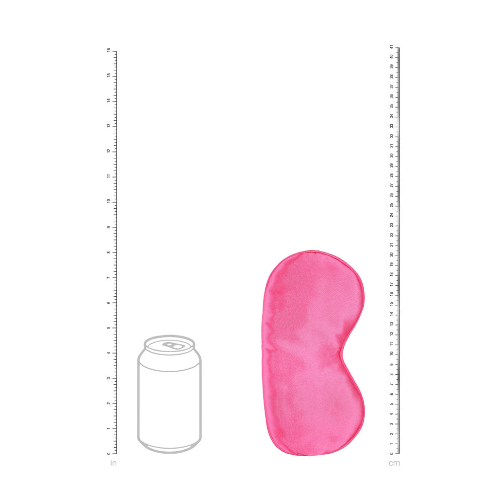OUCH! Satin Mask - Pink - Pink Eye Mask