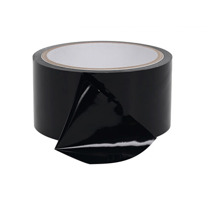 OUCH! PVC Non-Stick Tape - Black - Black Bondage Tape - 20 metre Length