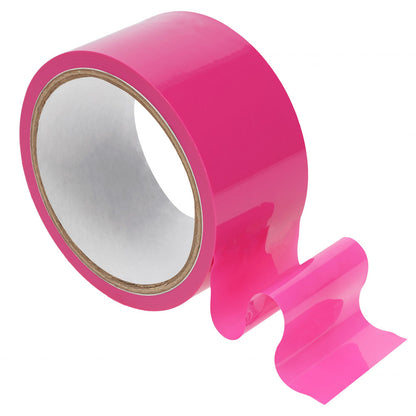 OUCH! PVC Non-Stick Tape - Pink - Pink Bondage Tape - 20 metre Length