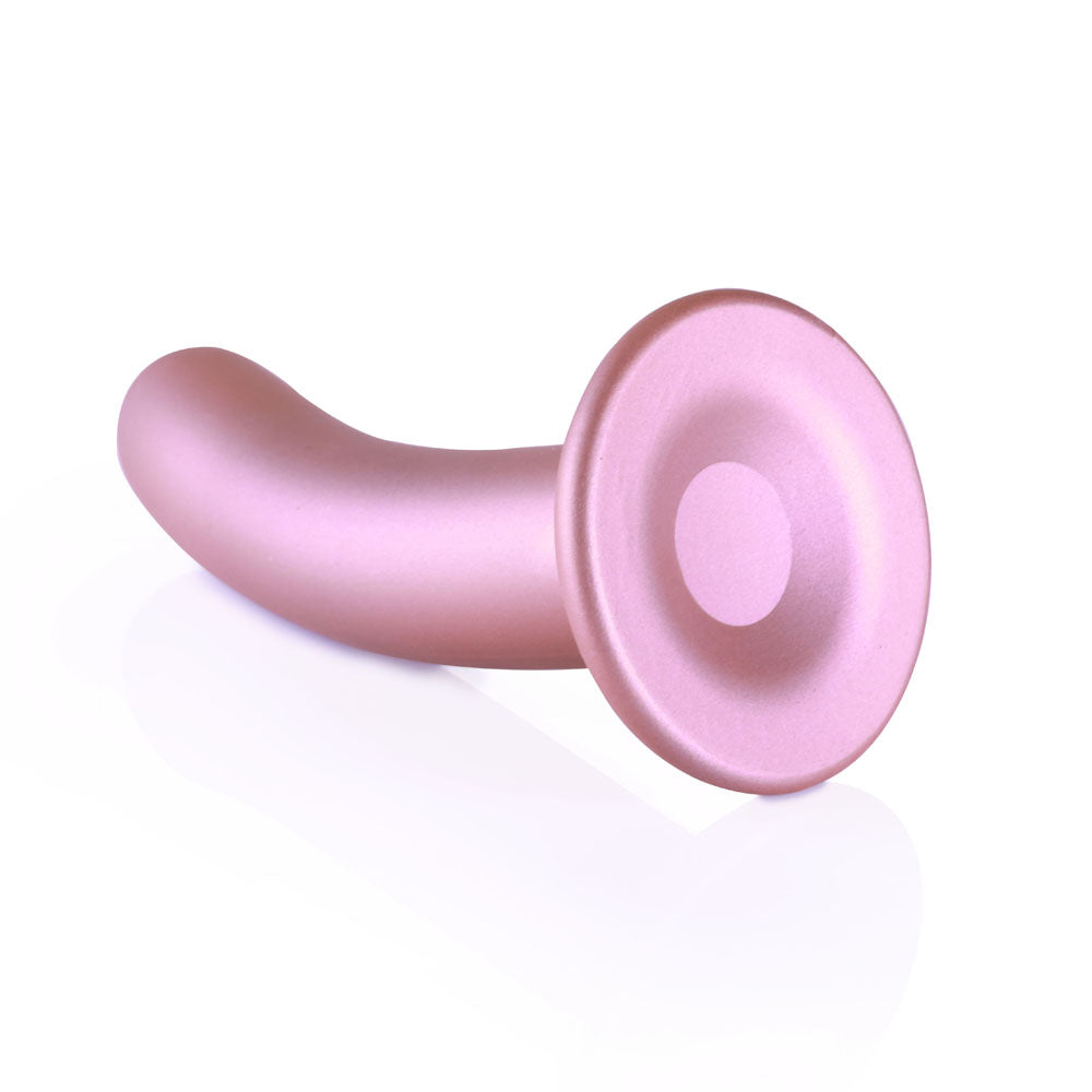 OUCH! Smooth Silicone G-Spot Dildo - 6'' / 14.5 cm