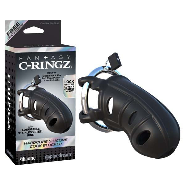 Fantasy C-ringz Hardcore Silicone Cock Blocker