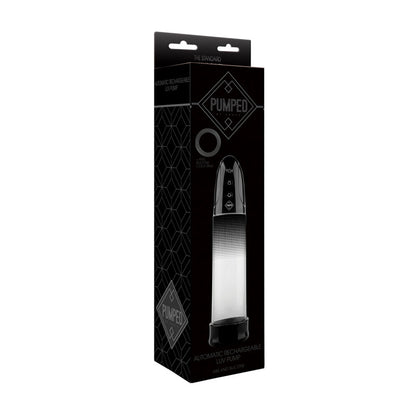 Pumped Automatic Rechargeable Luv Pump - Black USB Rechargeable Powered Penis Pump