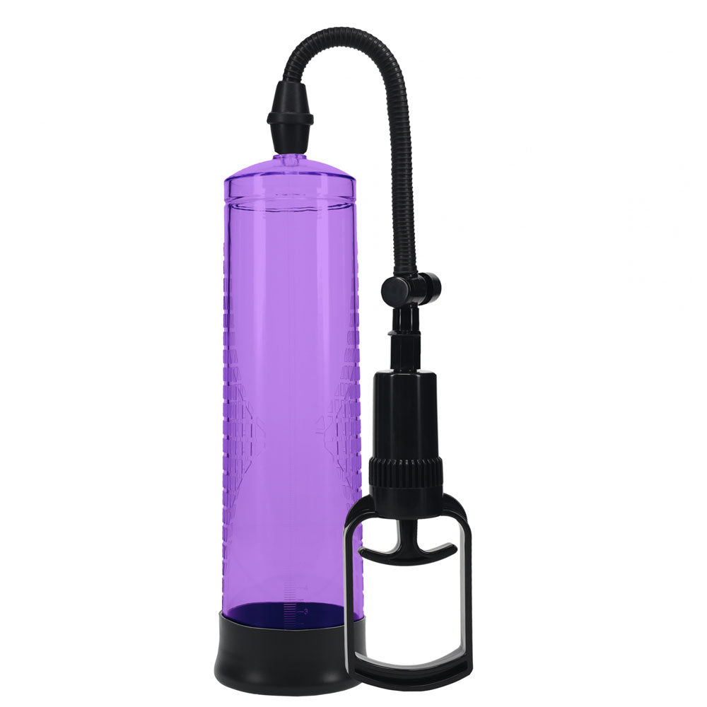 PUMPED Basic Pump 2 - Purple - Purple Penis Pump