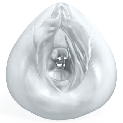 Pipedream Extreme Toyz Self Lubricating Sorority Snatch - Clear - Clear Vagina Stroker