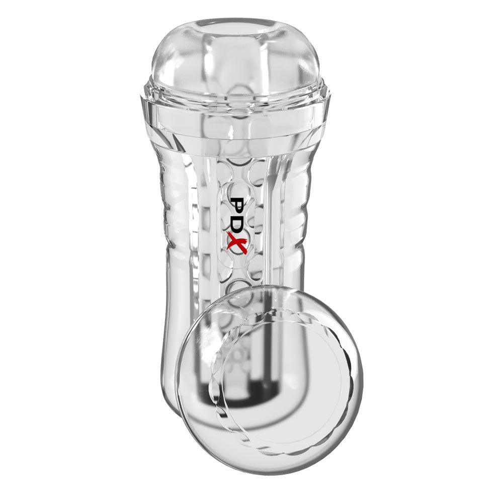 PDX Elite ViewTube EZ-Grip Stroker - Clear Stroker