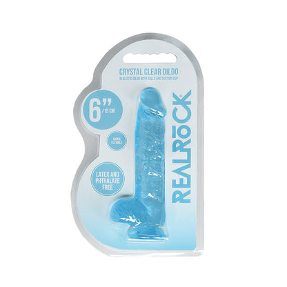 RealRock 6'' Realistic Dildo With Balls