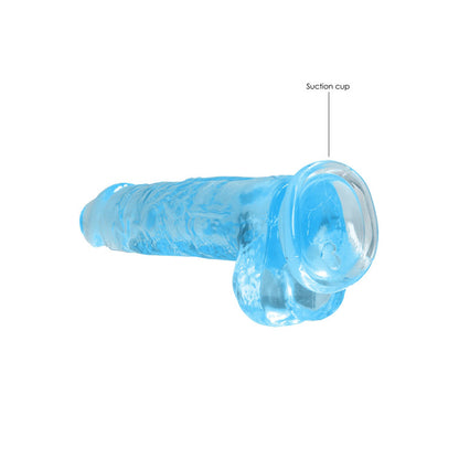 RealRock 8'' Realistic Dildo With Balls