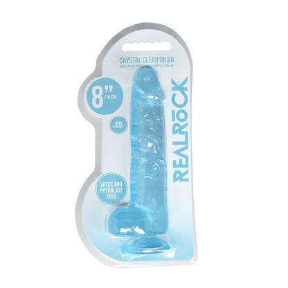 RealRock 8'' Realistic Dildo With Balls