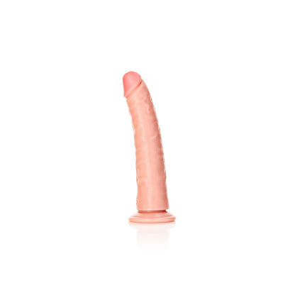 REALROCK Realistic Slim Dildo with Suction Cup - 18cm