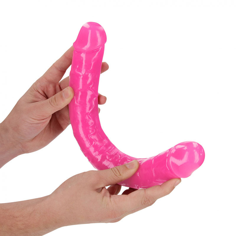 REALROCK 38 cm Double Dong Glow - Pink