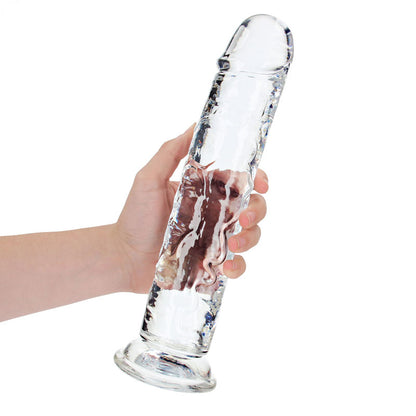 REALROCK 31 cm Straight Dildo - Clear