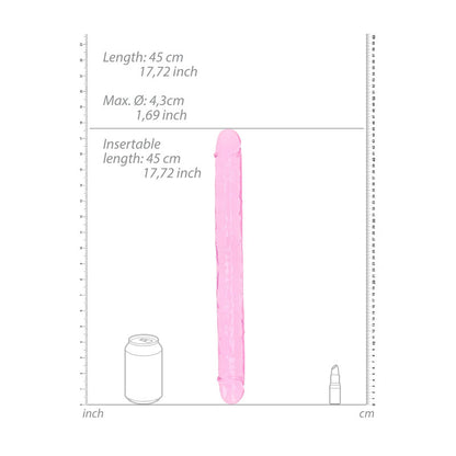 REALROCK 45 cm Double Dong - Pink