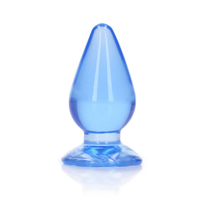 REALROCK 9 cm Anal Plug - Blue